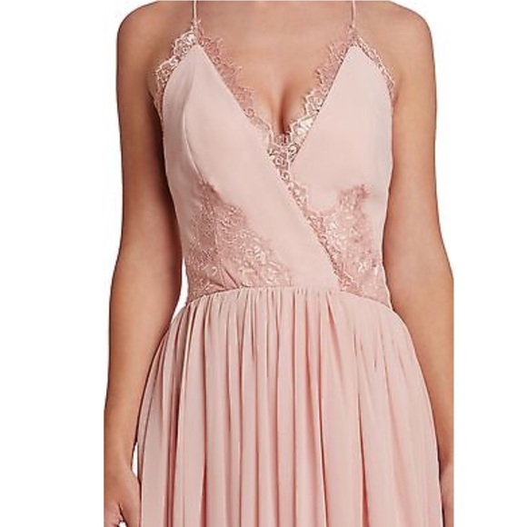 Dress The Population Chloe Lace & Chiffon Gown - Picture 3 of 4